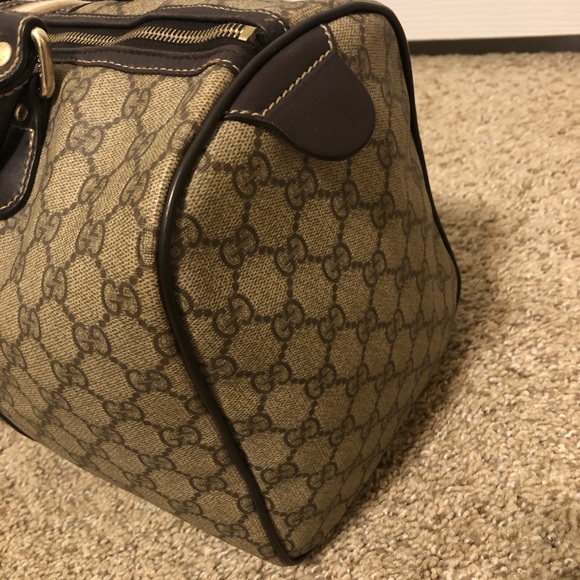 Authentic Gucci GG Joy Web Boston Bag Medium - Picture 4 of 16